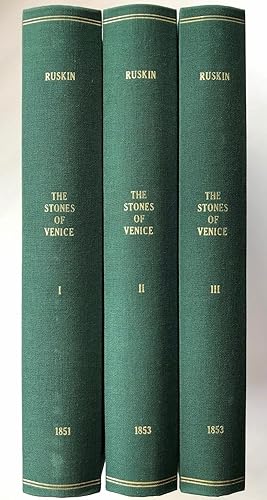 The Stones of Venice, 3 volumes