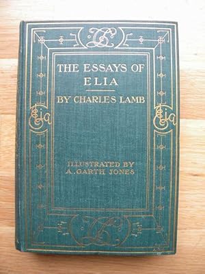 essays of elia first edition