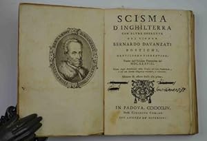 Scisma d'Inghilterra con altre operette tratte dall'edizion fiorentina del 1638