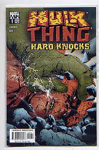 Bild des Verkufers fr Hulk & Thing: Hard Knocks Issues 1-4(november 2004-February 2005): Complete Four Part Mini-Series zum Verkauf von TARPAULIN BOOKS AND COMICS