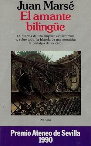 Seller image for EL AMANTE BILINGE for sale by Librera Torren de Rueda