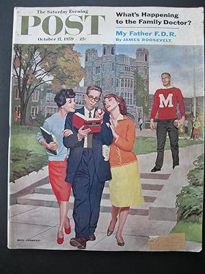 Seller image for SATURDAY EVENING POST - October 17, 1959 for sale by The Book Scot