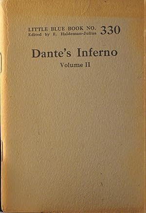 Dante's Inferno Volume II : Little Blue Book No. 330