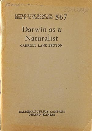 Darwin as a Naturalist: Little Blue Book No. 567