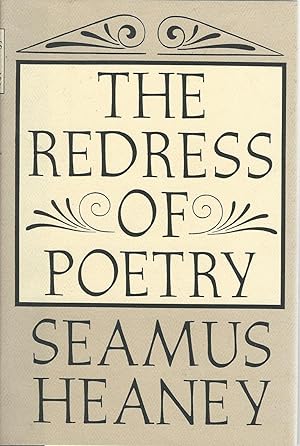 Seller image for The Redress of Poetry for sale by Mom and Pop's Book Shop,