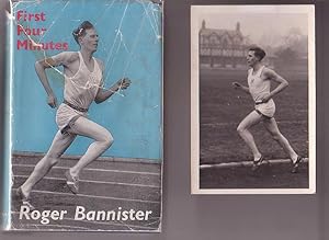 Bild des Verkufers fr First Four Minutes [+ original photograph of Roger Bannister] zum Verkauf von Renaissance Books, ANZAAB / ILAB