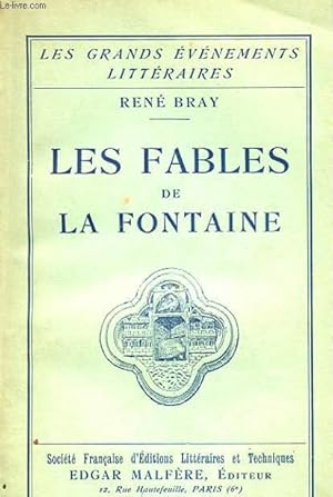 Bild des Verkufers fr LES FABLES DE LA FONTAINE zum Verkauf von Le-Livre