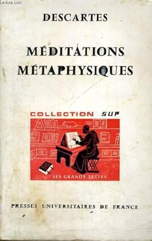 Seller image for DESCARTES MEDITATIONS METAPHYSIQUES - LES GRANDS TEXTES BIBLIOTHEQUE CLASSIQUE DE PHILOSOPHIE DIRIGEE PAR C. KHODOSS ET J. LAUBIER for sale by Le-Livre