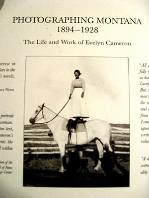 Imagen del vendedor de Photographing Montana, 1894-1928: The Life and Work of Evelyn Cameron. a la venta por Stoneman Press