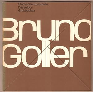 Seller image for Bruno Goller. (Ausstellungskatalog). for sale by Antiquariat Neue Kritik
