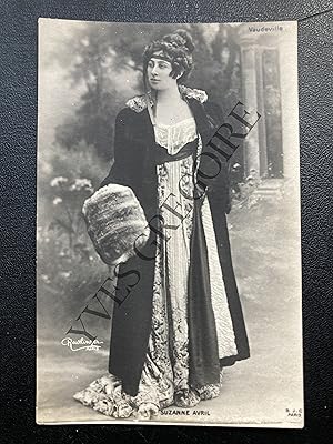 SUZANNE AVRIL-CARTE POSTALE-CLICHE REUTLINGER-PARIS