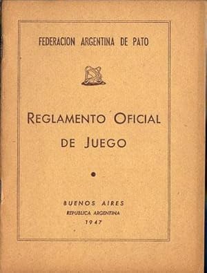 Reglamento Oficial de Juego