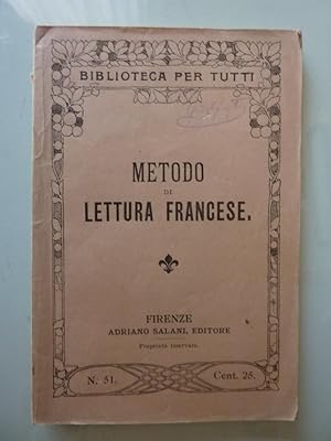 Immagine del venditore per METODO DI LETTURA FRANCESE" venduto da Historia, Regnum et Nobilia