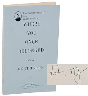 Seller image for Where You Once Belonged (Signed Uncorrected Proof) for sale by Jeff Hirsch Books, ABAA