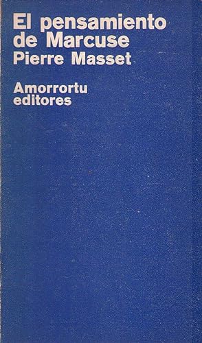 Seller image for EL PENSAMIENTO DE MARCUSE for sale by Buenos Aires Libros