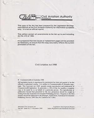 Civil Aviation Act 1988