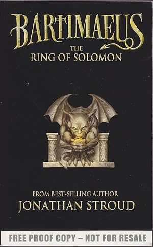 Image du vendeur pour Bartimaeus: The Ring of Solomon mis en vente par Mr Pickwick's Fine Old Books