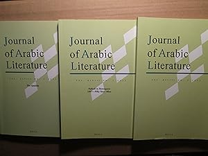 Bild des Verkufers fr Journal of Arabic Literature : Vol XLVIII ; No.s 1 ; 2 ; 3 [2017] zum Verkauf von Expatriate Bookshop of Denmark