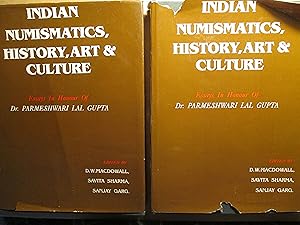 Immagine del venditore per Indian Numismatics, History, Art, and Culture : Essays in the Honour of Dr. P.L. Gupta : Volume 1 & 2 venduto da Expatriate Bookshop of Denmark