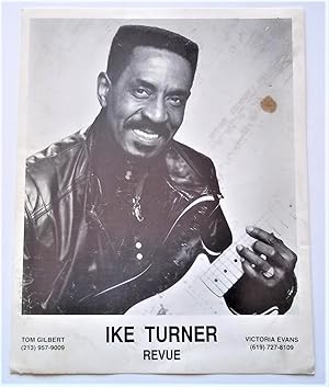 Seller image for Ike Turner Revue Original Publicity Agency Agent Photo Photograph (Circa 1980s) for sale by Bloomsbury Books