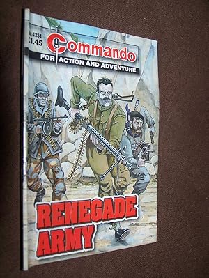 Commando War Stories In Pictures: #4334: Renegade Army