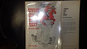 Seller image for Cowboy Sam and Porky: Cowboy Sam Series Book # 8 ,in Color Dustjacket of Cowboy Riding Red Horse & B/W Cowboys Boots, Porky is the cook's horse. Wonderful old child's illustrated reader. Illustrations are great. Vocabulary for sale by Bluff Park Rare Books