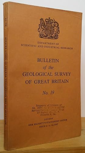 Bild des Verkufers fr Bulletin of the Geological Survey of Great Britain: No. 19 zum Verkauf von Stephen Peterson, Bookseller