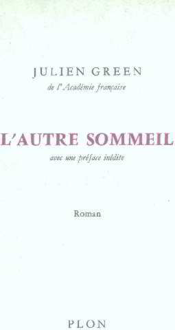Seller image for L'autre sommeil for sale by librairie philippe arnaiz