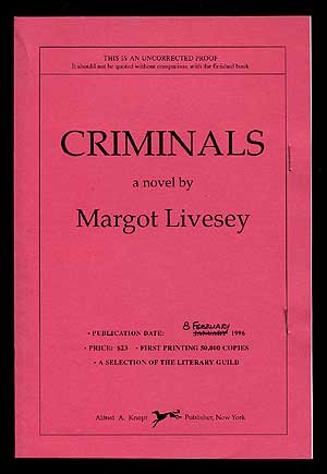 Seller image for Criminals for sale by Between the Covers-Rare Books, Inc. ABAA