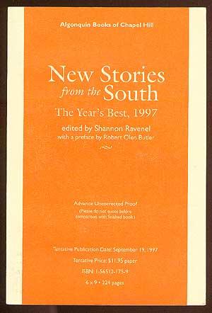 Imagen del vendedor de New Stories from the South, The Year's Best, 1997 a la venta por Between the Covers-Rare Books, Inc. ABAA