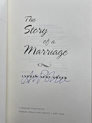 Image du vendeur pour THE STORY OF A MARRIAGE. mis en vente par Bookfever, IOBA  (Volk & Iiams)