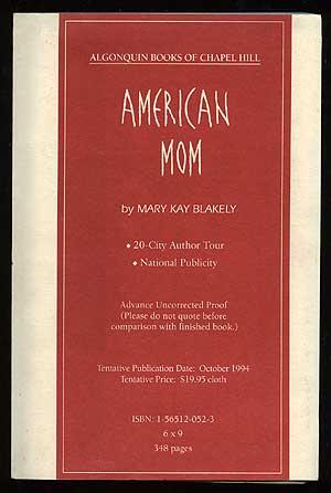 Immagine del venditore per American Mom venduto da Between the Covers-Rare Books, Inc. ABAA