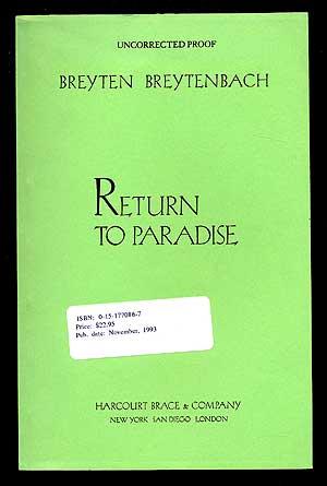Bild des Verkufers fr Return to Paradise zum Verkauf von Between the Covers-Rare Books, Inc. ABAA