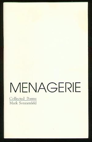 Seller image for Menagerie for sale by Between the Covers-Rare Books, Inc. ABAA