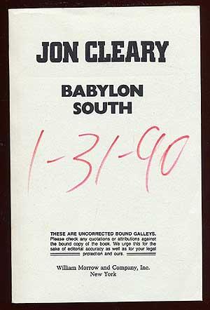 Seller image for Babylon South for sale by Between the Covers-Rare Books, Inc. ABAA