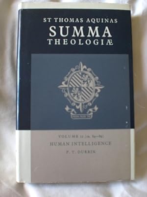 Summa Theologiae; Volume 12 : Human Intelligence