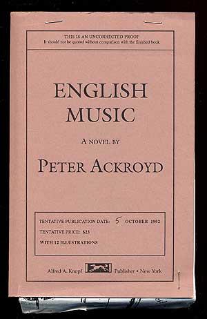 Bild des Verkufers fr English Music zum Verkauf von Between the Covers-Rare Books, Inc. ABAA