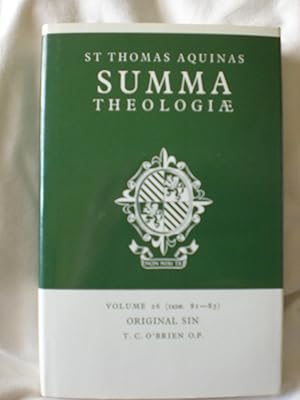 Summa Theologiae: Original sin :Volume 26