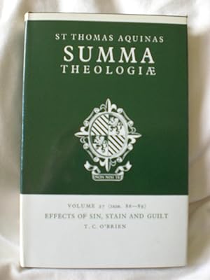 Summa Theologiae: volume 27 : effects of sin stain and guilt