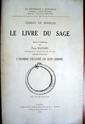 Image du vendeur pour Le Livre du Sage. mis en vente par Le Chemin des philosophes