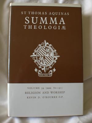 Summa Theologiae: Volume 39 Religion and worship