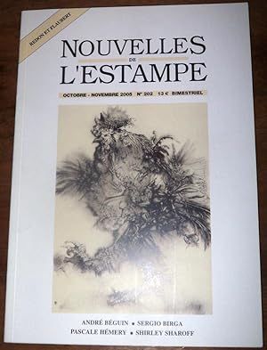 Nouvelles de l'Estampe. Octobre-novembre 2005. N° 202 : Redon et Flaubert, tentations croisées da...