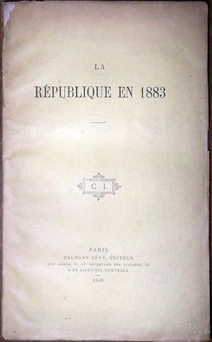 La République en 1883