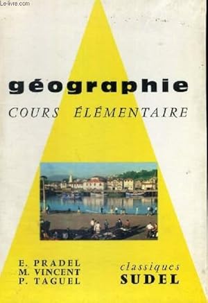 Seller image for GEOGRAPHIE COURS ELEMENTAIRE for sale by Le-Livre