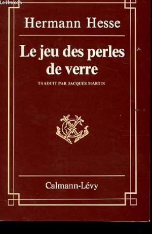 Image du vendeur pour LE JEU DES PERLES DE VERRE mis en vente par Le-Livre