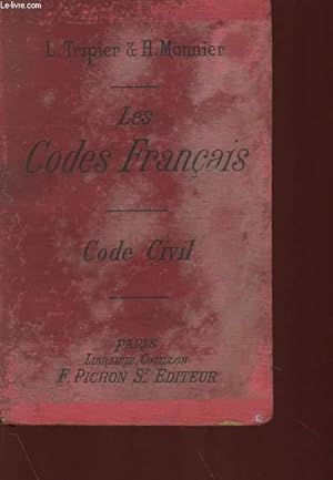Bild des Verkufers fr LES CODES FRANCAIS - CODE CIVIL zum Verkauf von Le-Livre