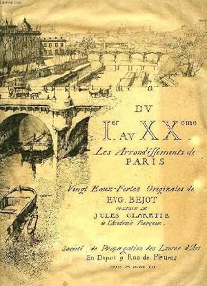 Image du vendeur pour DU Ier AU XXe, LES ARRONDISSEMENTS DE PARIS, 20 EAUX-FORTES ORIGINALES mis en vente par Le-Livre