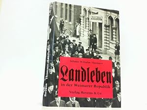 Seller image for Landleben in der Weimarar Republik. for sale by Antiquariat Ehbrecht - Preis inkl. MwSt.