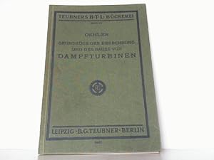 Immagine del venditore per Grundz�ge der Berechnung und des Baues von Dampfturbinen. (Reihe: Teubners H-T-L B�cherei, Band 137). venduto da Antiquariat Ehbrecht - Preis inkl. MwSt.