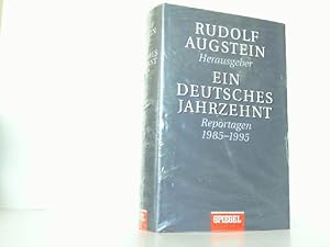 Bild des Verkufers fr Ein deutsches Jahrzehnt. Reportagen 1985-1995. zum Verkauf von Antiquariat Ehbrecht - Preis inkl. MwSt.